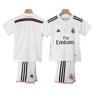 Retro Dětský Real Madrid 1415 Domáci Súprava Biely