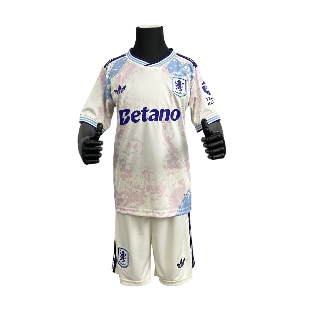 Detský futbalový súprava dres Aston Villa 2526 Tretí dres šortky