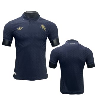 Juventus 202425 Tretia súprava Tmavo modrý Krátky Rukáv