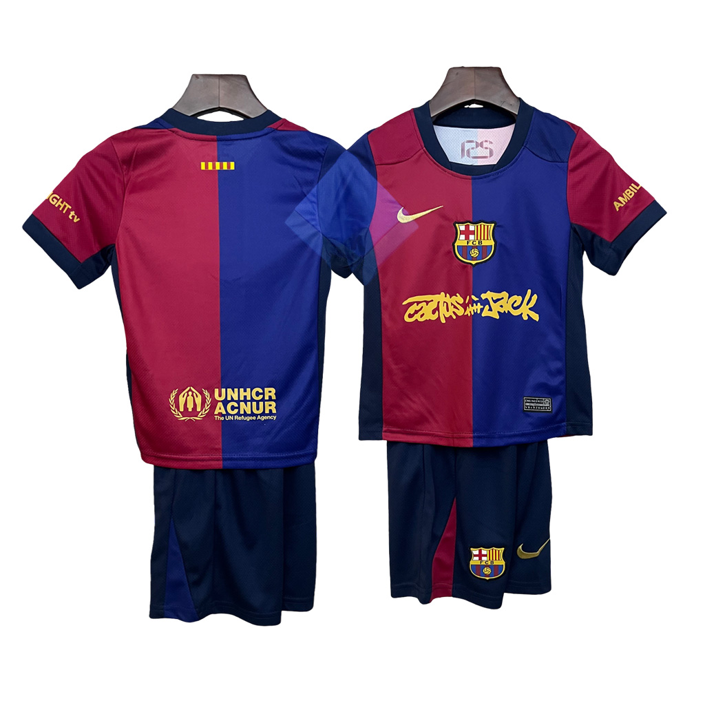 FC Barcelona 24-25 Travis Scott Domáci Dres
