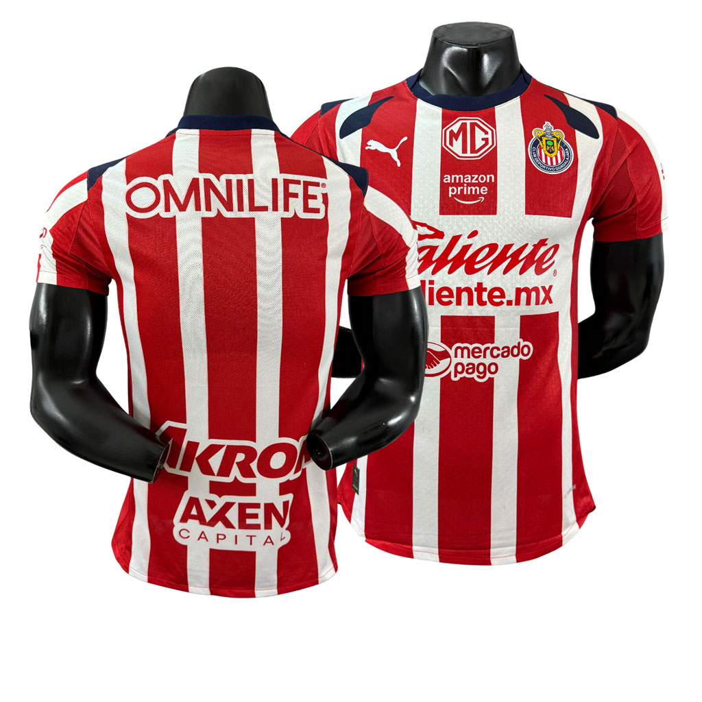 Domáci dres klubu Chivas Guadalajara pre sezónu 202526