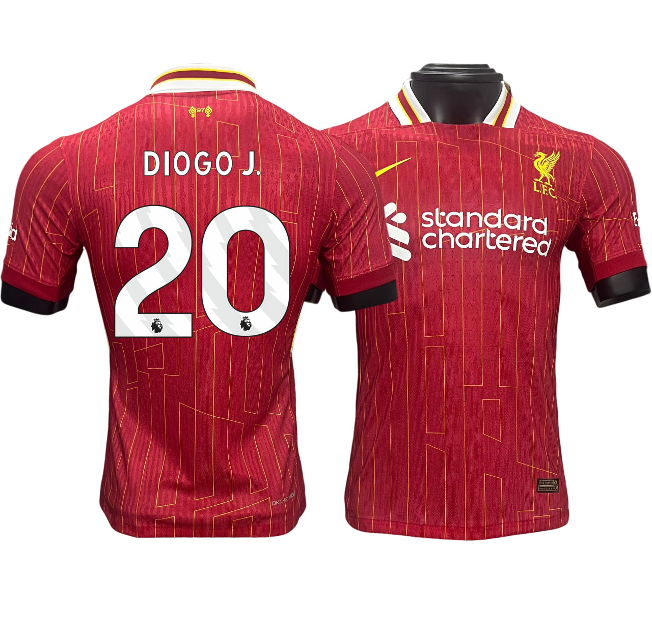 Liverpool 24/25 Diogo Jota #20 Domáci Dres s číslom a menom
