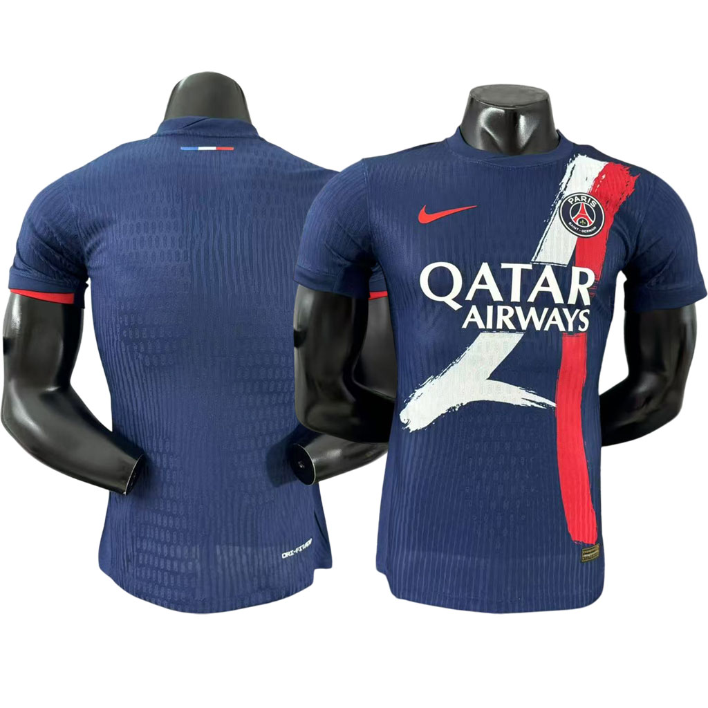 PSG 2025 Špeciálny dres Modrý maľovaného pruhu
