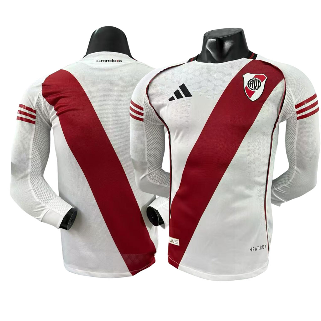 River Plate 2025-2026 Domáci dres červený diagonálny