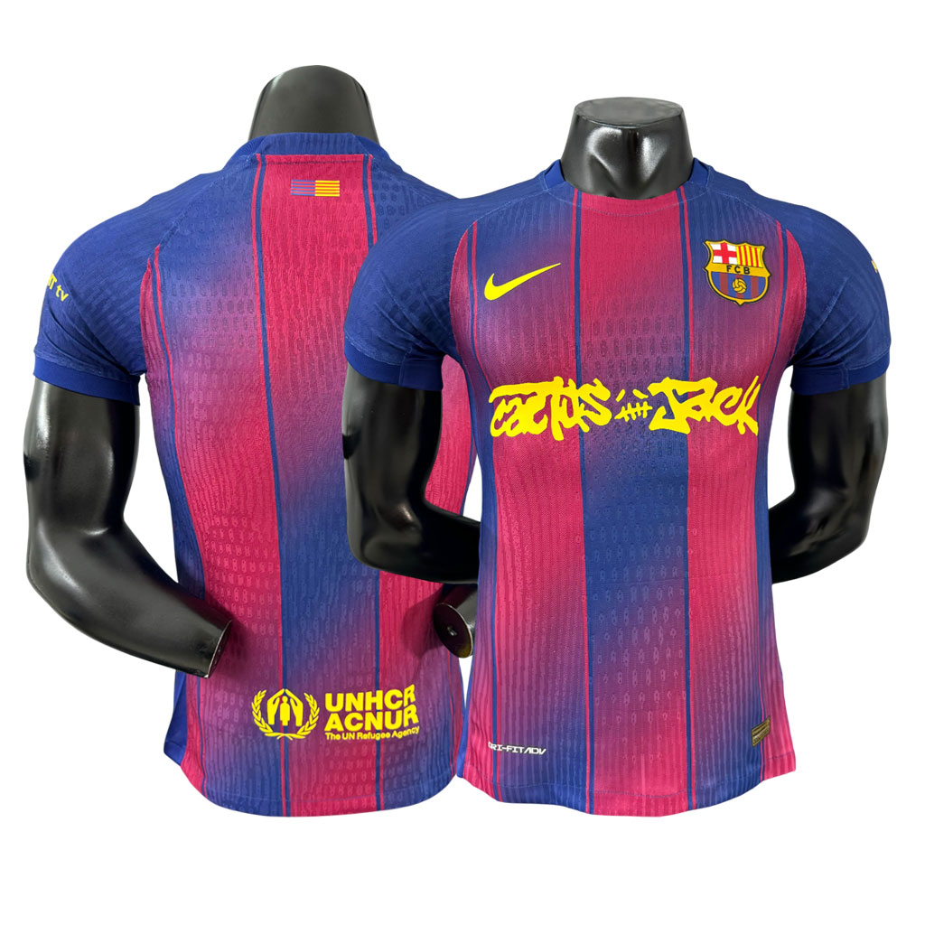 Travis Scott X FC Barcelona 25-26 Domáci Dres