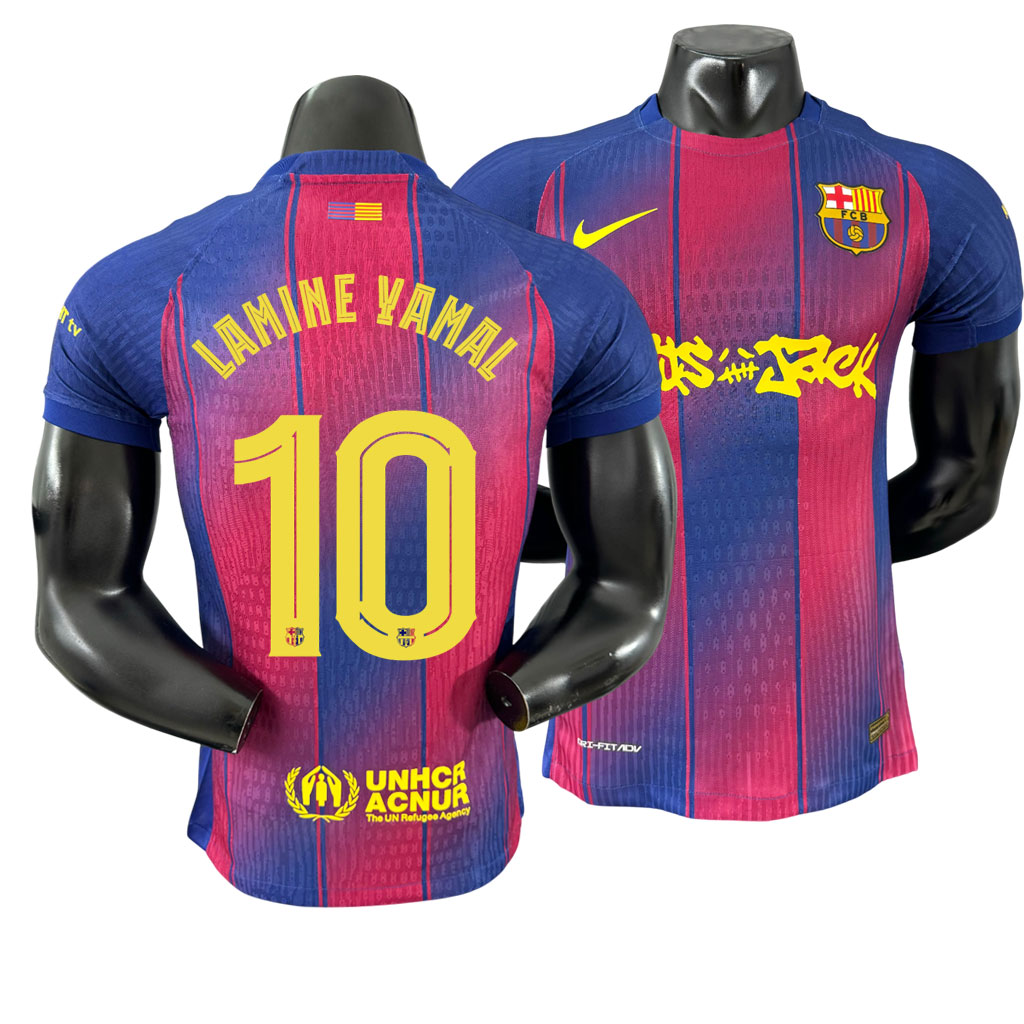 Travis Scott X FC Barcelona 25-26 Lamine Yamal 10 Domáci
