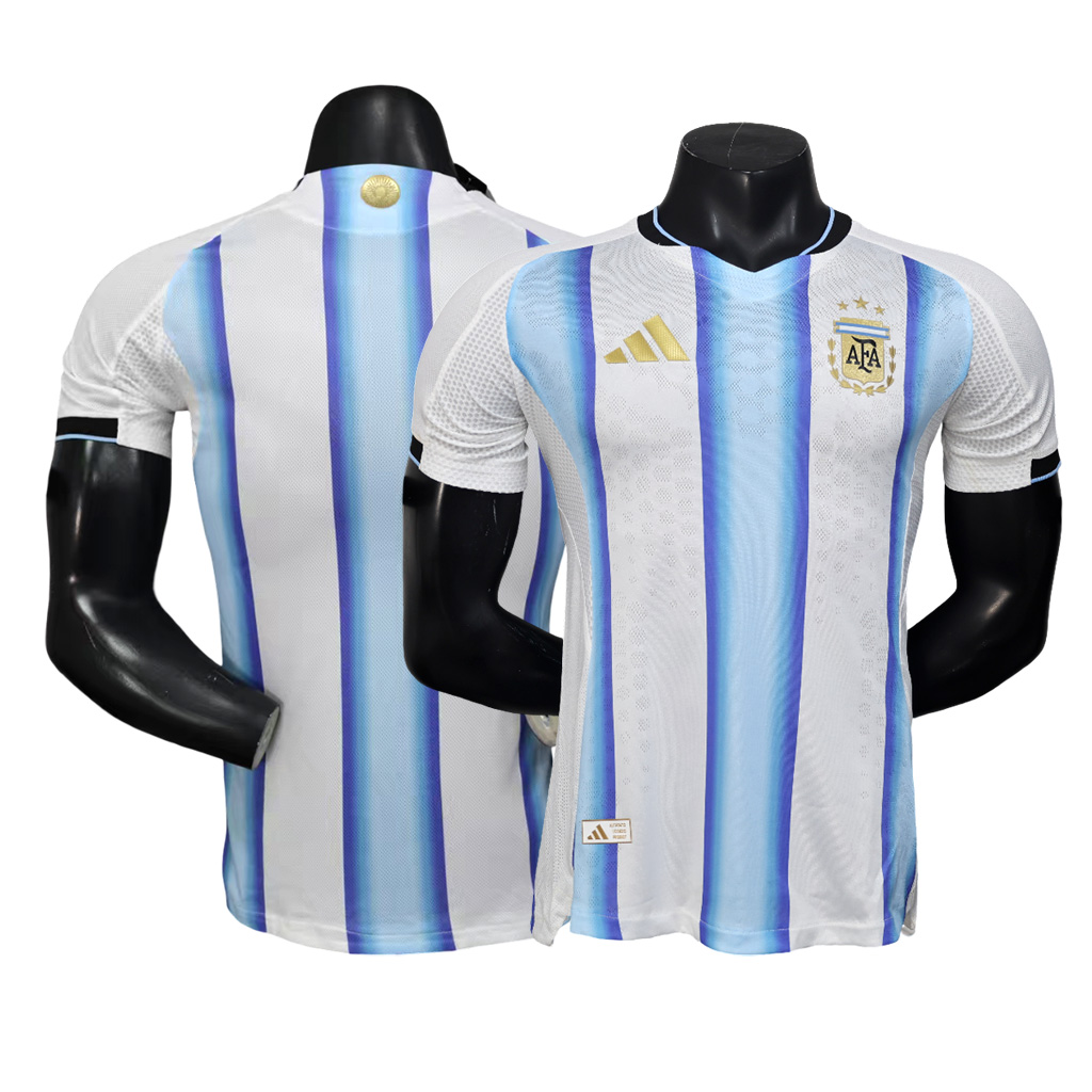 Argentina 2026 Domáci dres s ikonickými bielo-modrými pruhmi