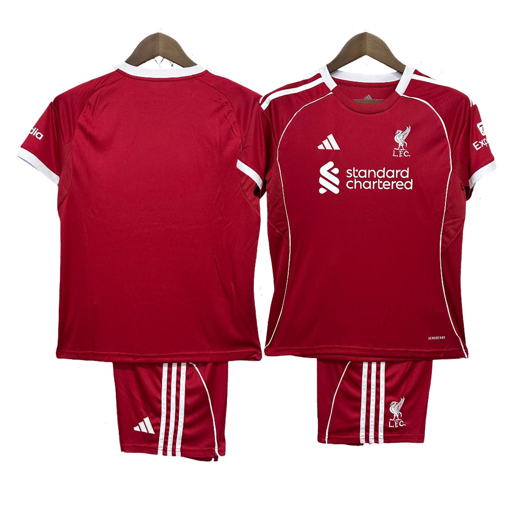 Detský Liverpool 2526 Domáci Dres kraťasy