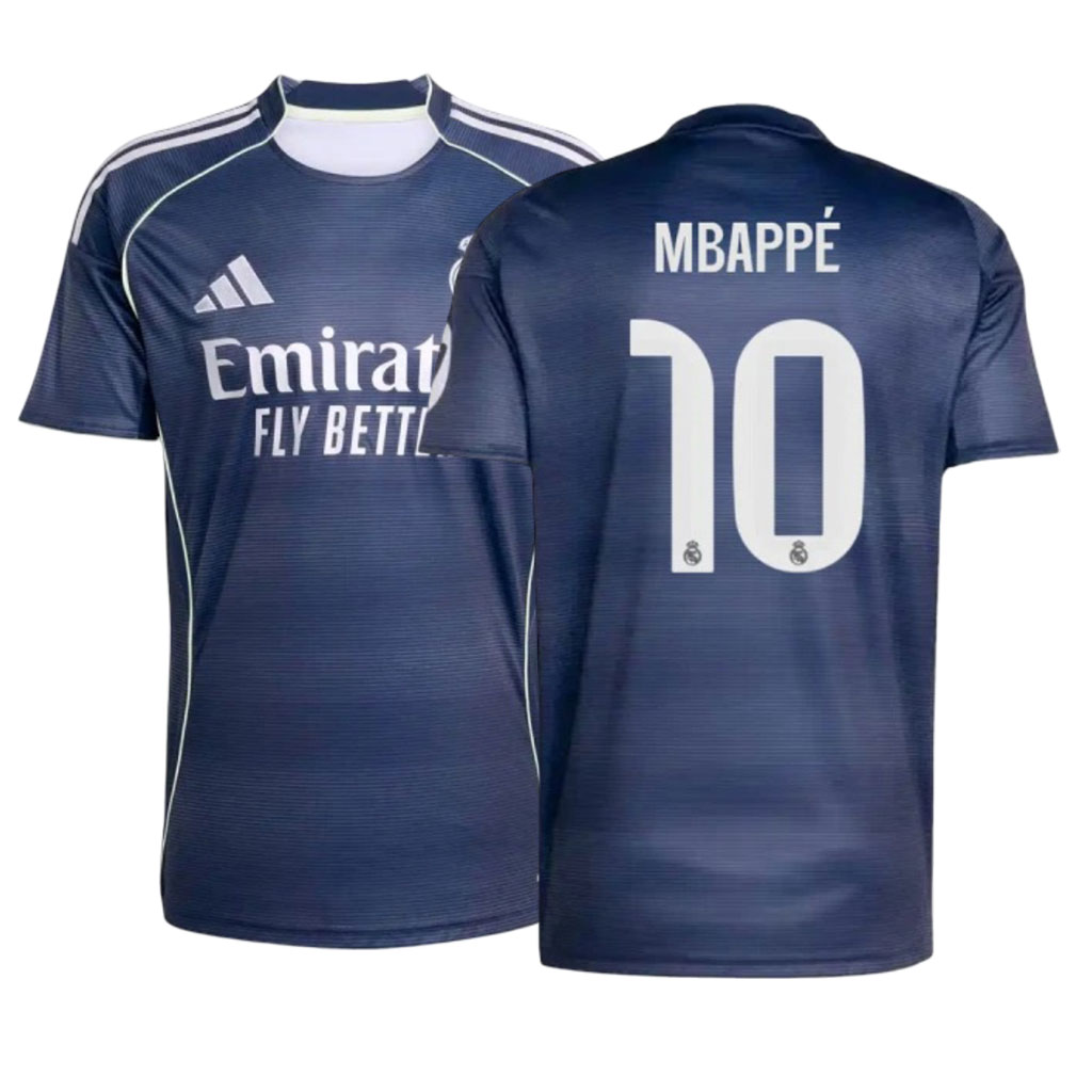 Mbappé 10 Real Madrid Hosťovský Futbalový Dres 2025-26