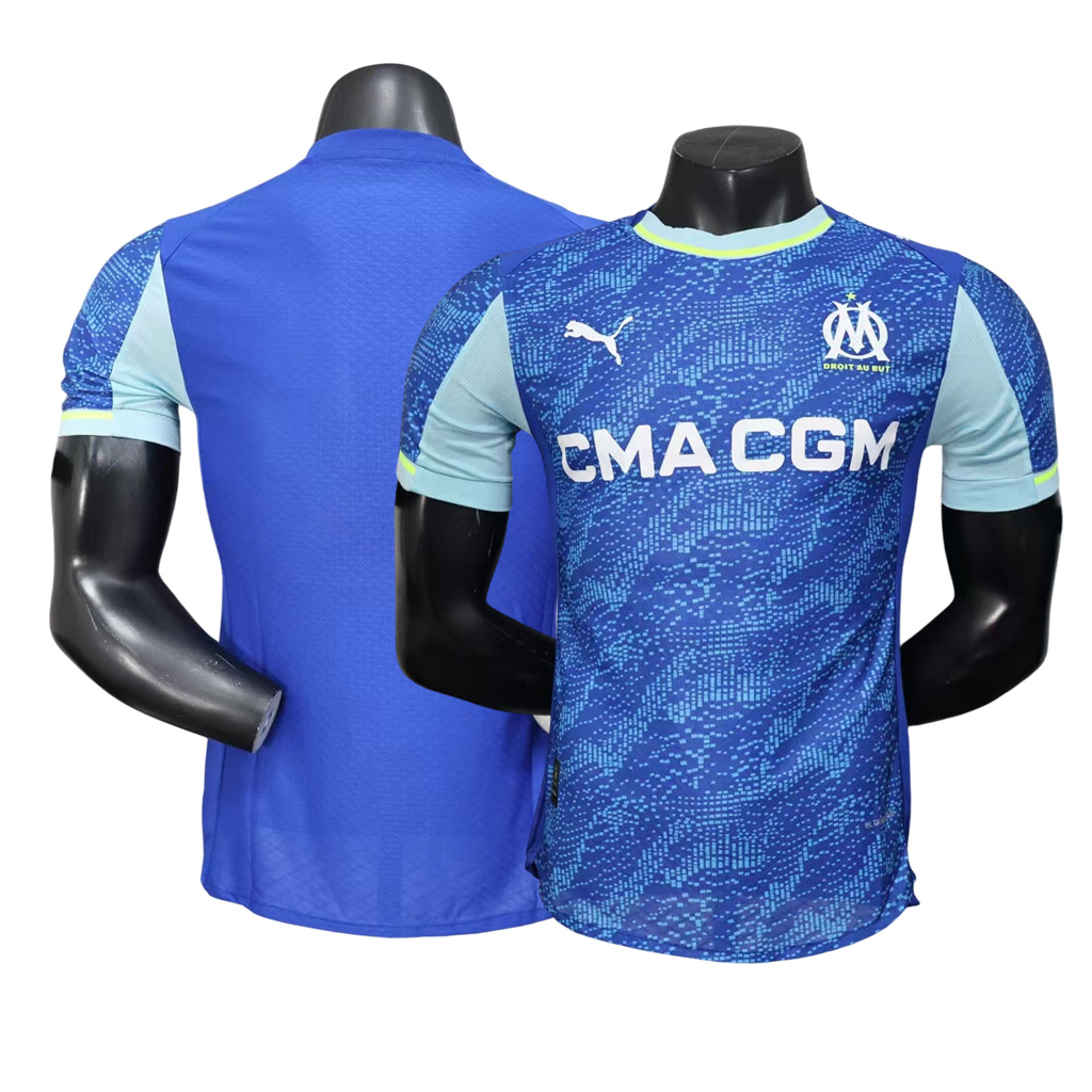 Olympique Marseille 25/26 Tretí dres Modrá
