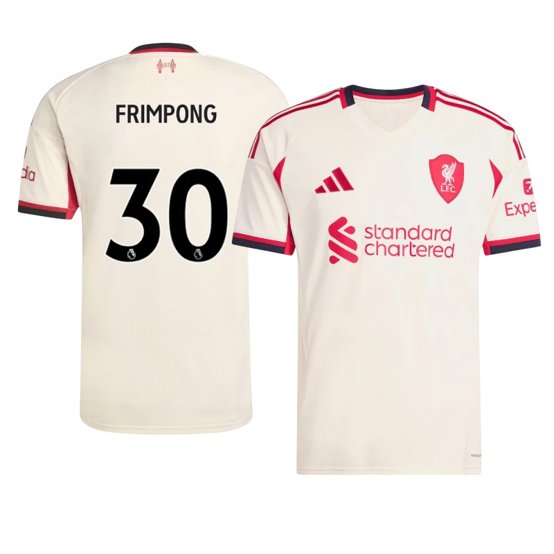 Frimpong 30 Liverpool 25-26 Hosťovský Dres s menom