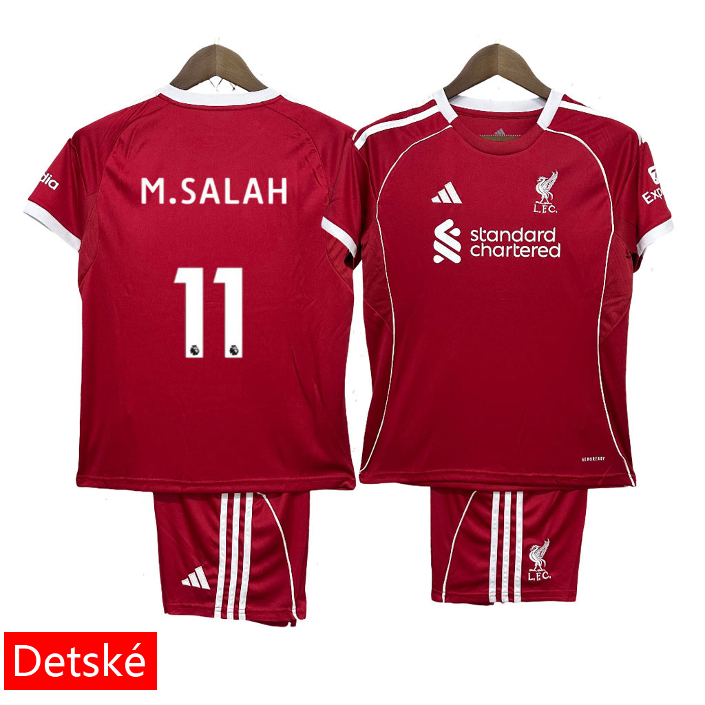 M.Salah 11 Liverpool 25/26 Domáci Dres set pre deti