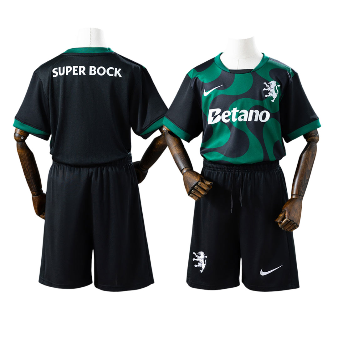 Detský Sporting CP 25/26 Zelený čierny