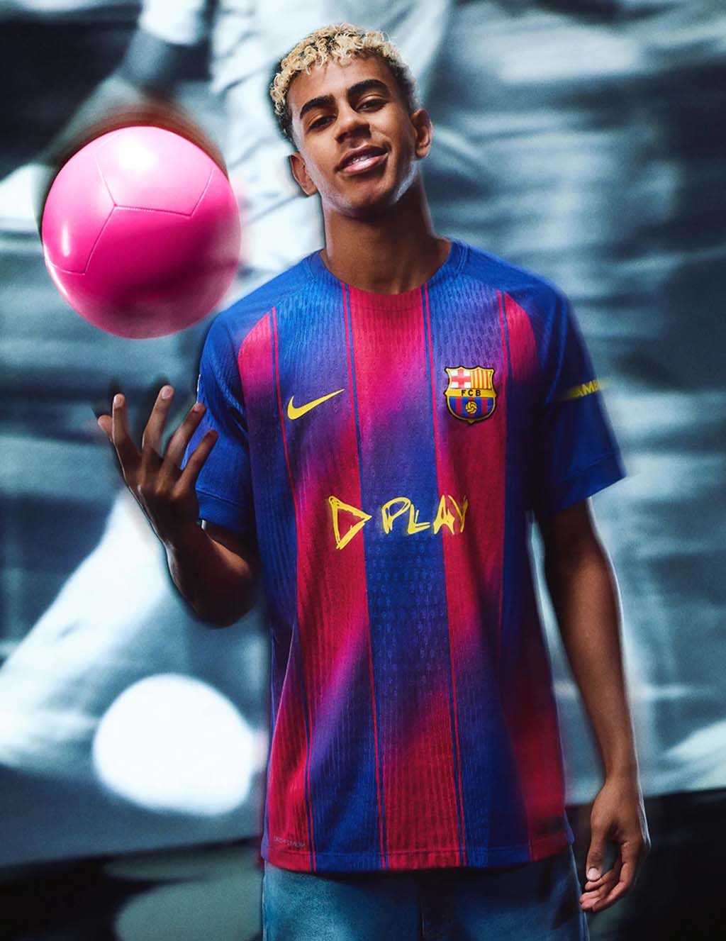 Lamine Yamal FC Barcelon x Ed Sheeran Ed Sheeran 25 26 Player Domáci Dres