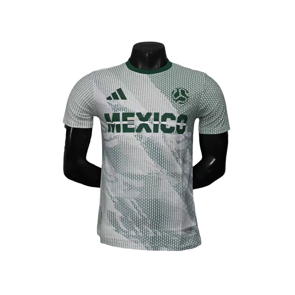 Mexiko 2025- 26 Hosťovský Dres zelenýbiely
