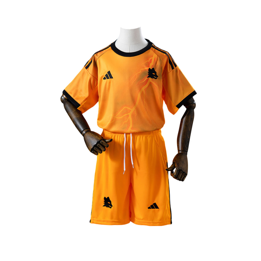 AS Roma 25-26 Detský Futbalový Hosťovský Dres 1