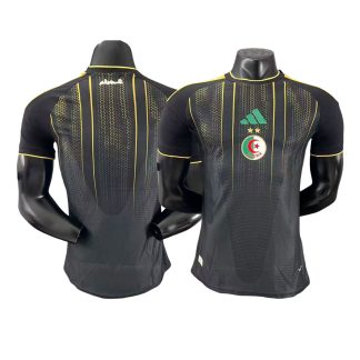 Alžírsko MS 2026 Tréningový Dres Čierny-Zlatý Dizajn