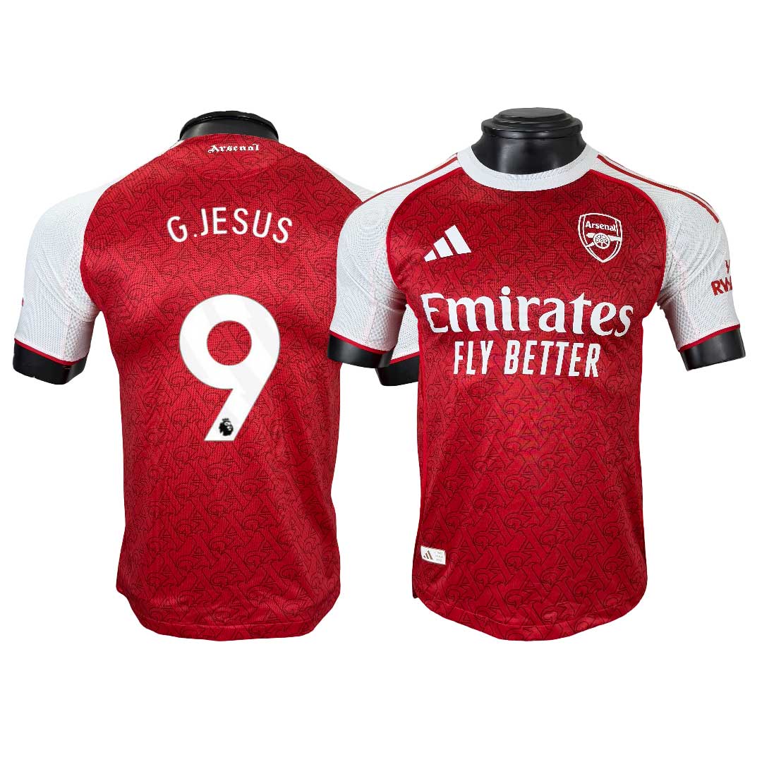 Arsenal 202526 domáci dres G. Jesus 9 s menom a číslom
