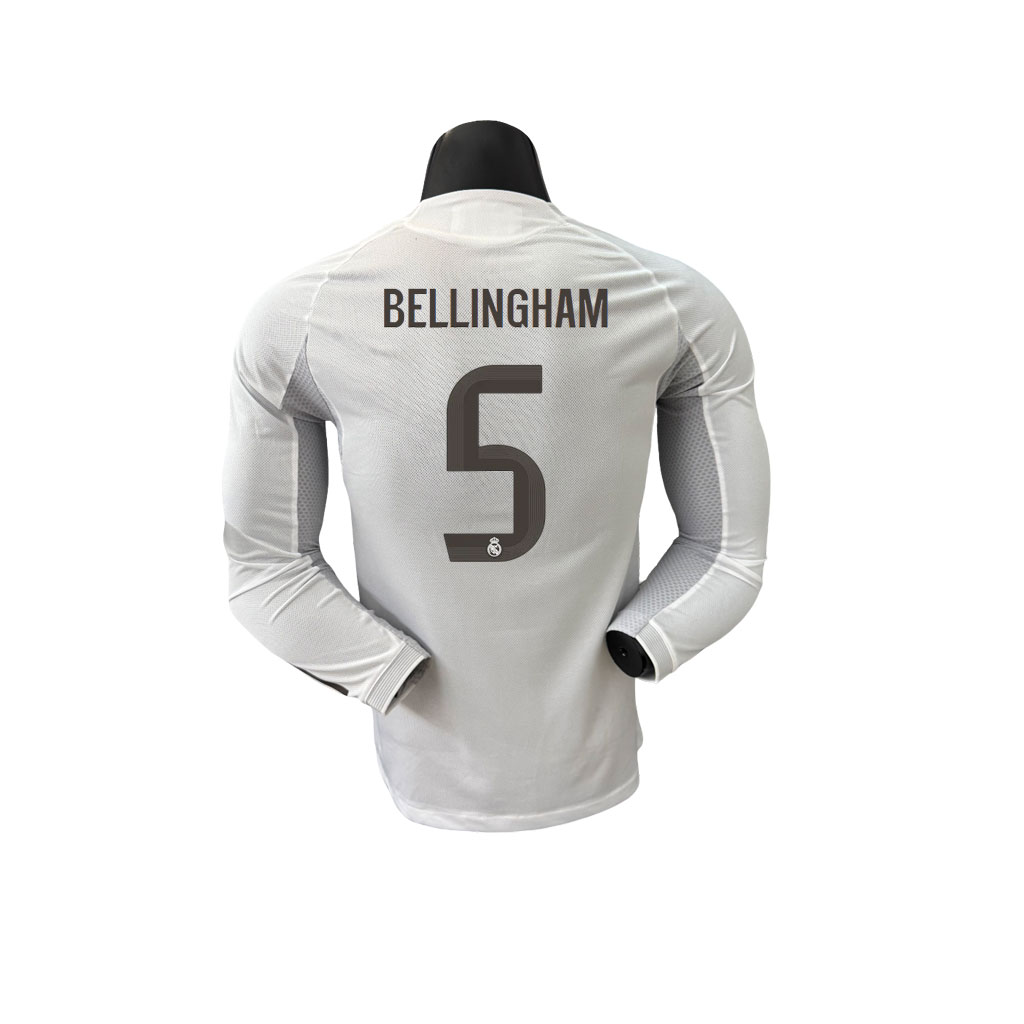 BELLINGHAM #5 Real Madrid 25-26 Domáci Dres Dlhý Rukáv