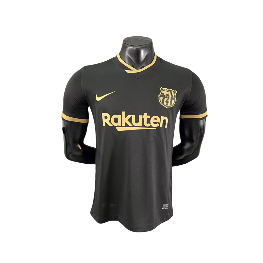 Barça 2021 Hosťovský Dres Čierne zlato 1
