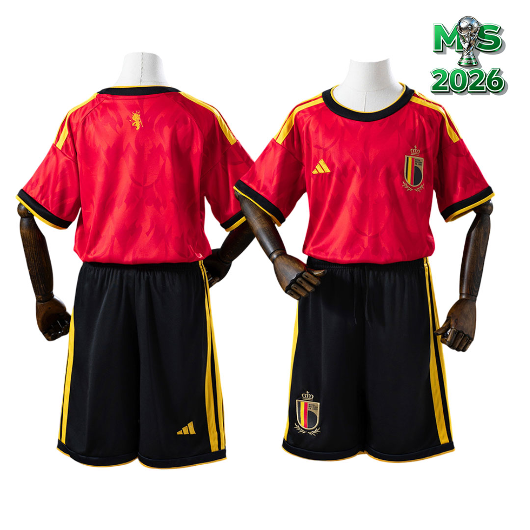 Detský Belgicko MS 2026 Domáci Dres Red Devils