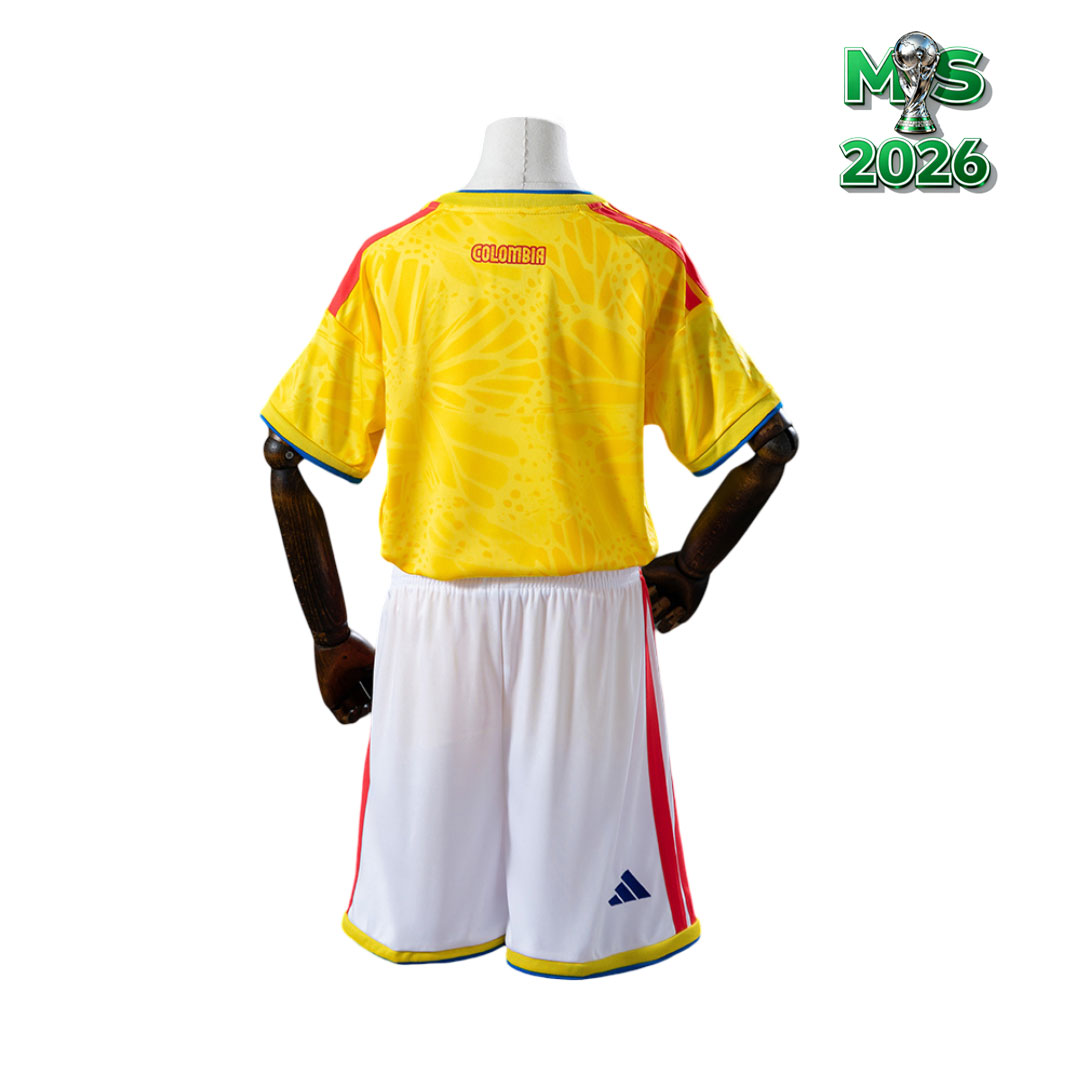 Detský Kolumbijský futbalový Domáci Dres na MS FIFA 2026