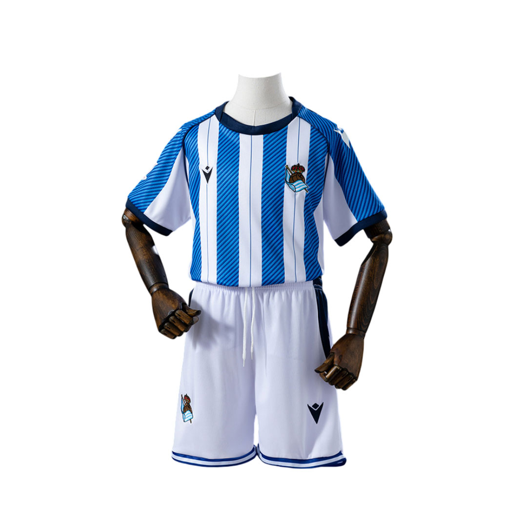 Detský Real Sociedad 25-26 Domáci Dres modro-biele