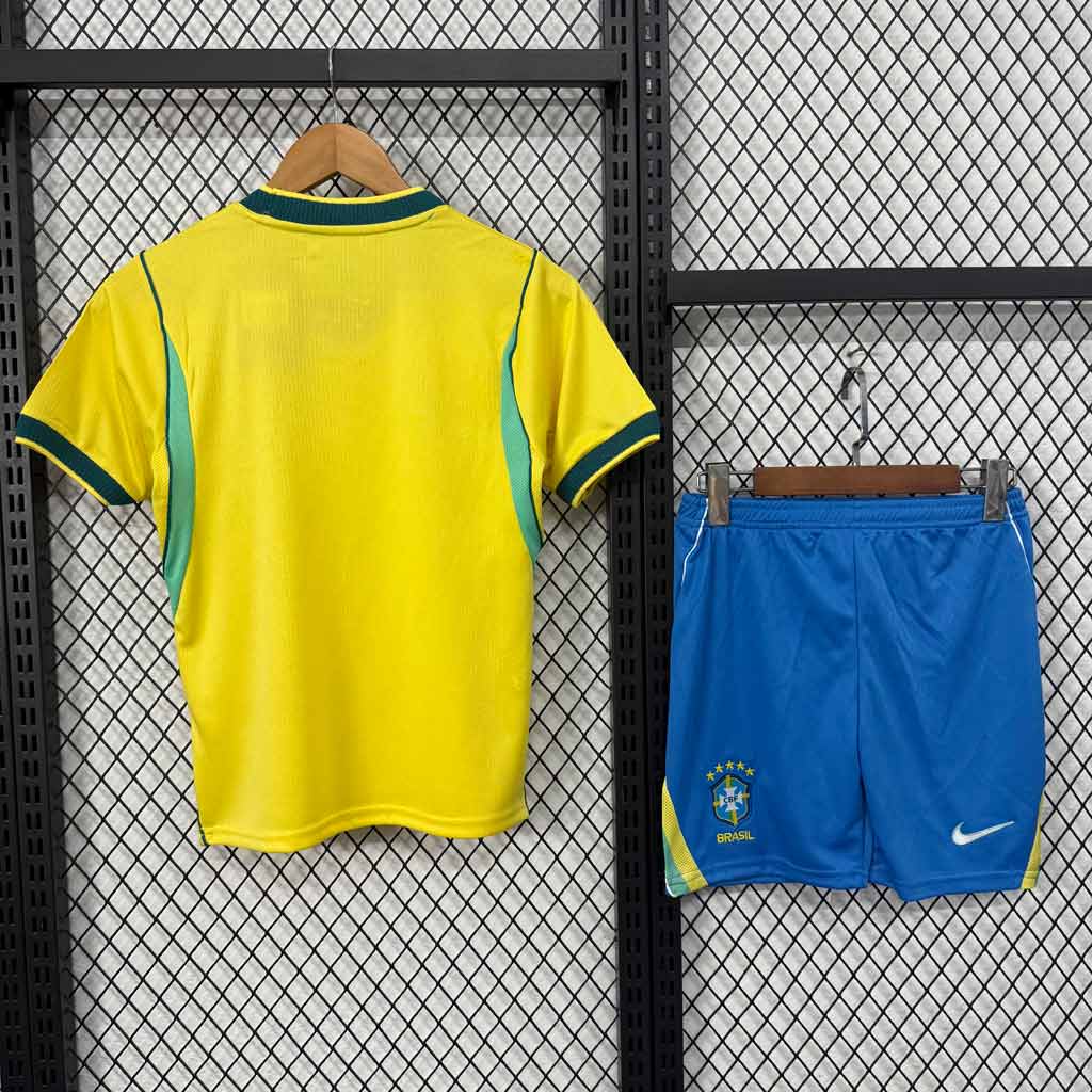 Detský futbalový dres Brazília MS 2026 Domáci Dres