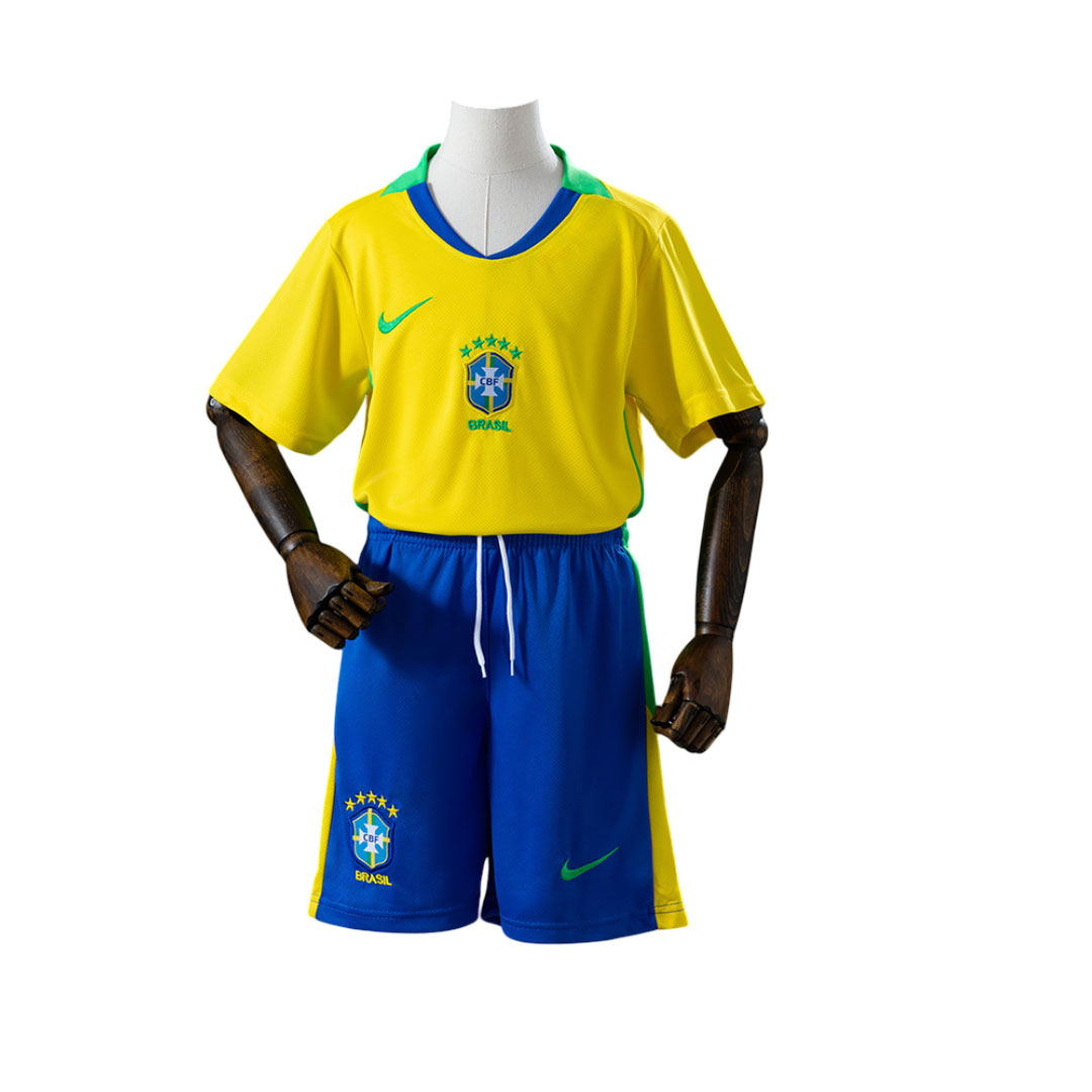 Detský futbalový dres Brazília MS 2026 Domáci