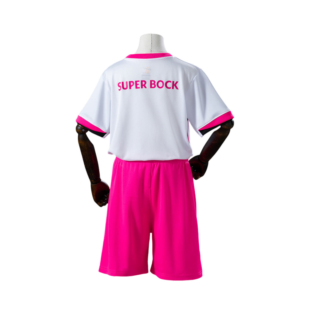 Detský ružový dres Sporting CP 25-26 ružovo-biela