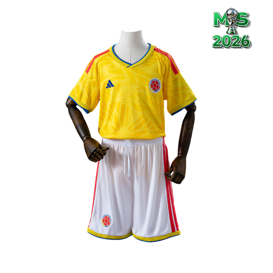 FIFA Detský Kolumbijský futbalový Domáci Dres na MS 2026