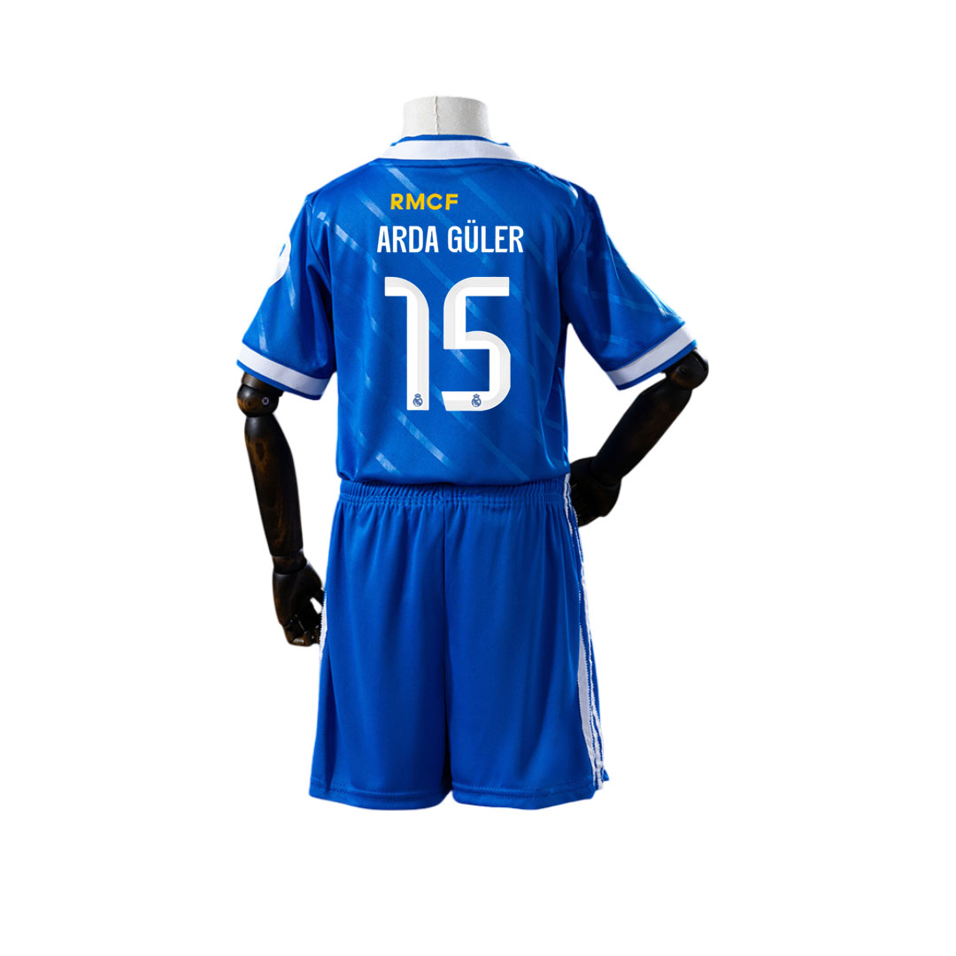 GÜLER #15 Detský Real Madrid 2526 Tretí Dres ARDA