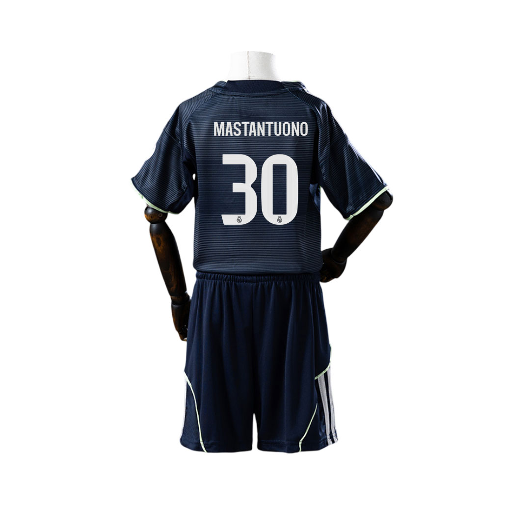 MASTANTUONO 30 Detský Futbalový Dres Real Madrid 2526 Hosťovský
