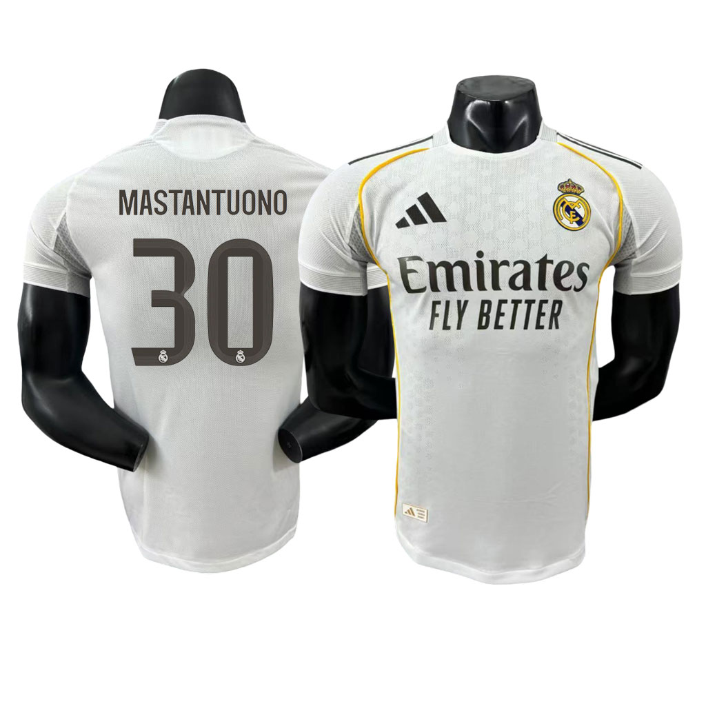 MASTANTUONO 30 Real Madrid 25-26 Domáci Dres
