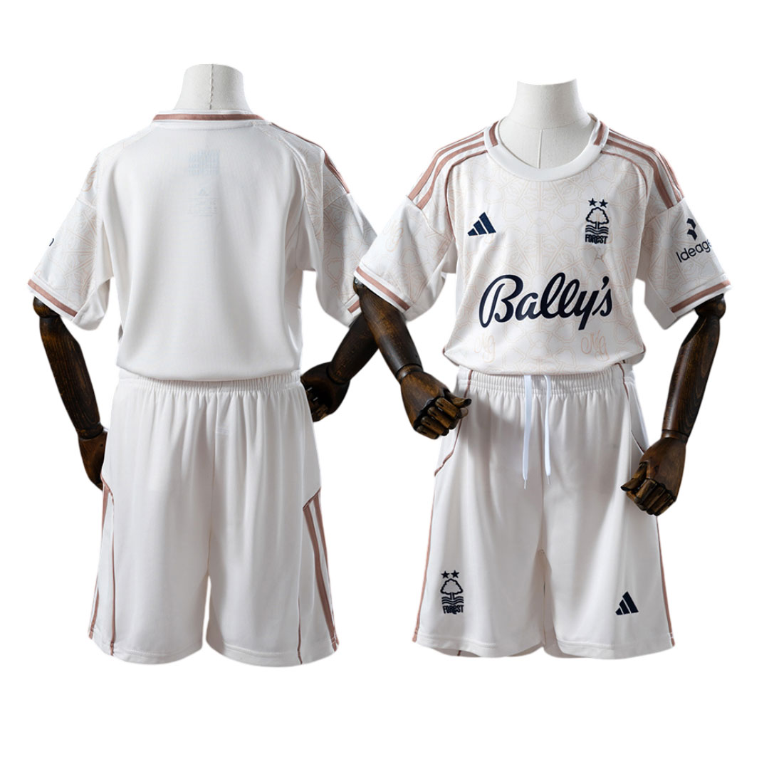 Nottingham Forest 2526 Detský Futbalový Hosťovský Dres