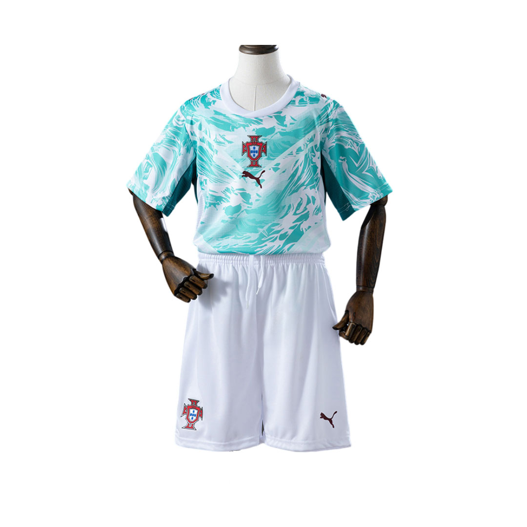 Portugal MS 2026 Detský hosťovský dres 2