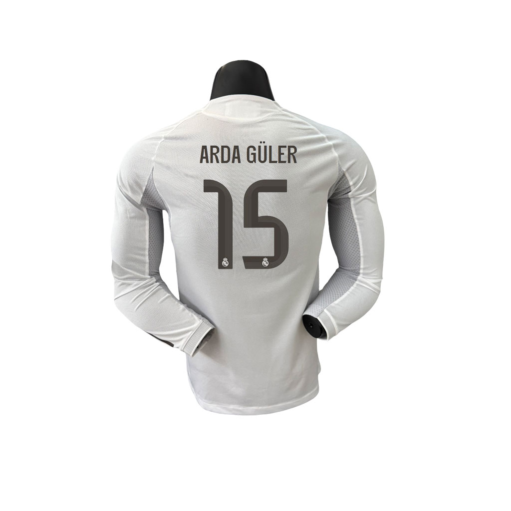 Real Madrid 25-26 Domáci Dres Dlhý Rukáv ARDA GÜLER #15