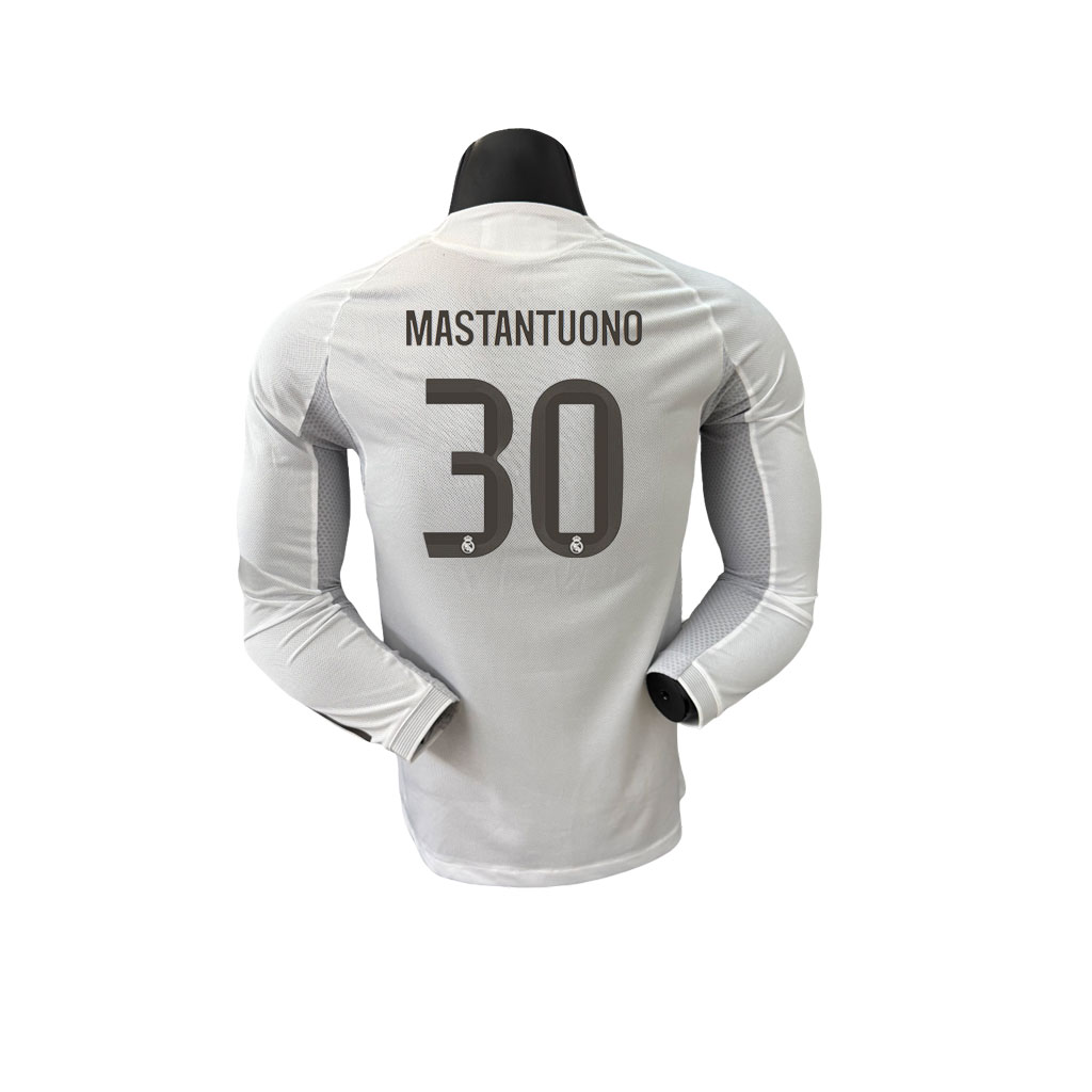 Real Madrid 25-26 Domáci Dres Dlhý Rukáv MASTANTUONO 30