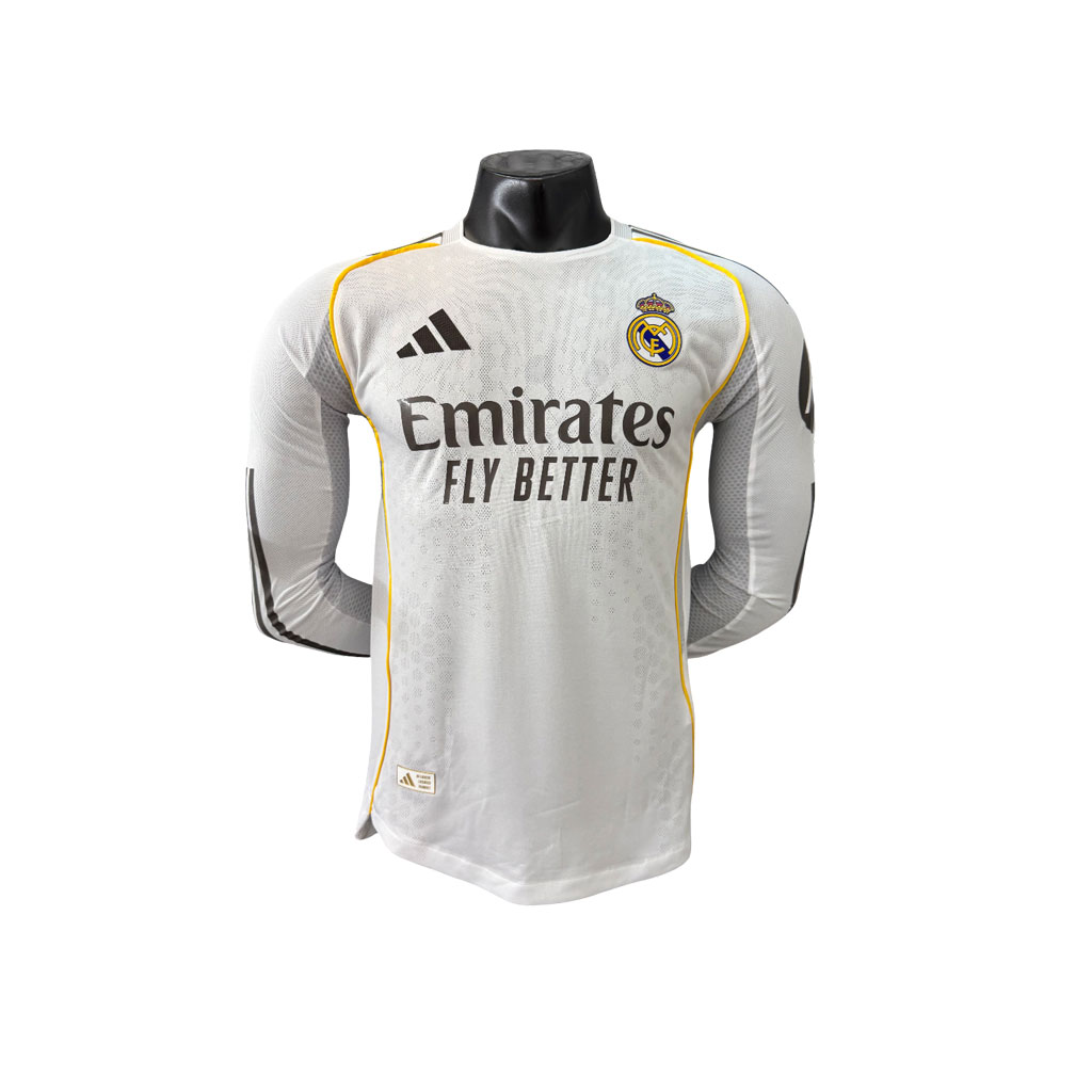Real Madrid 25-26 Domáci Dres Dlhý Rukáv