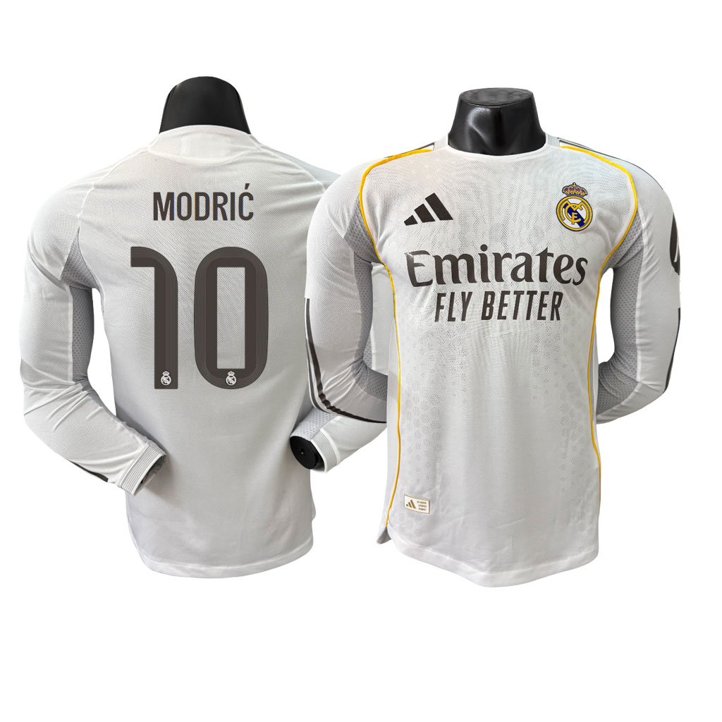 Real Madrid 25-26 Domáci Dres Mbappé 10 Dlhý Rukáv