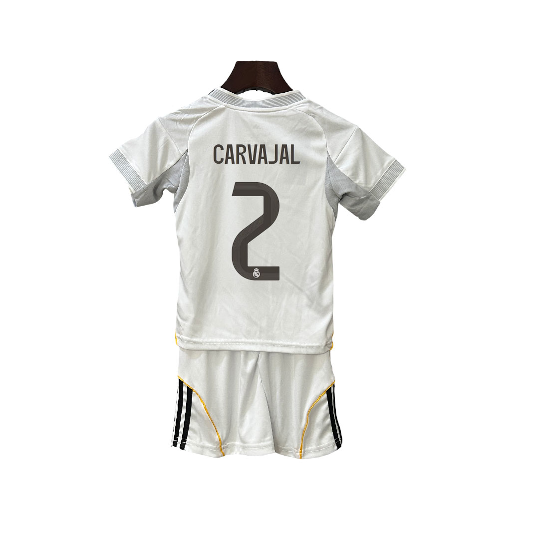 Real Madrid 2526 Detský Futbalový Domáci Dres Carvajal 2 1