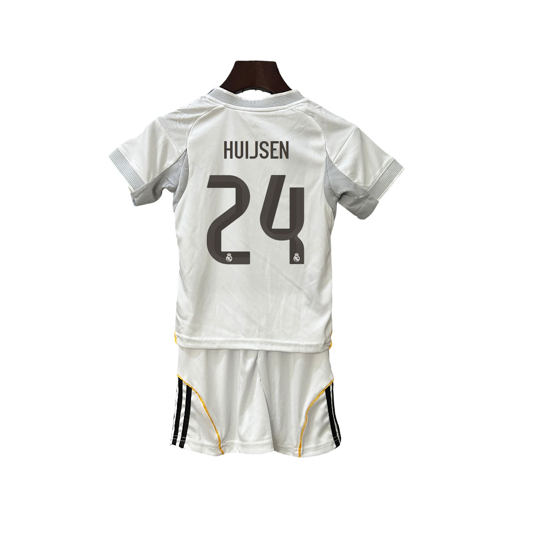 Real Madrid 2526 Detský Futbalový Domáci Dres Huijsen 24 1