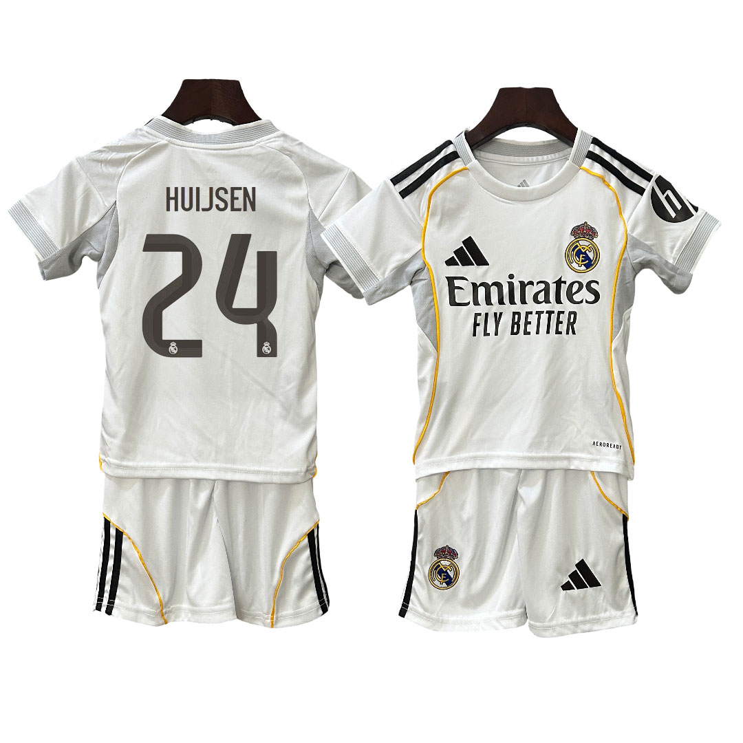 Real Madrid 2526 Detský Futbalový Domáci Dres Huijsen 24