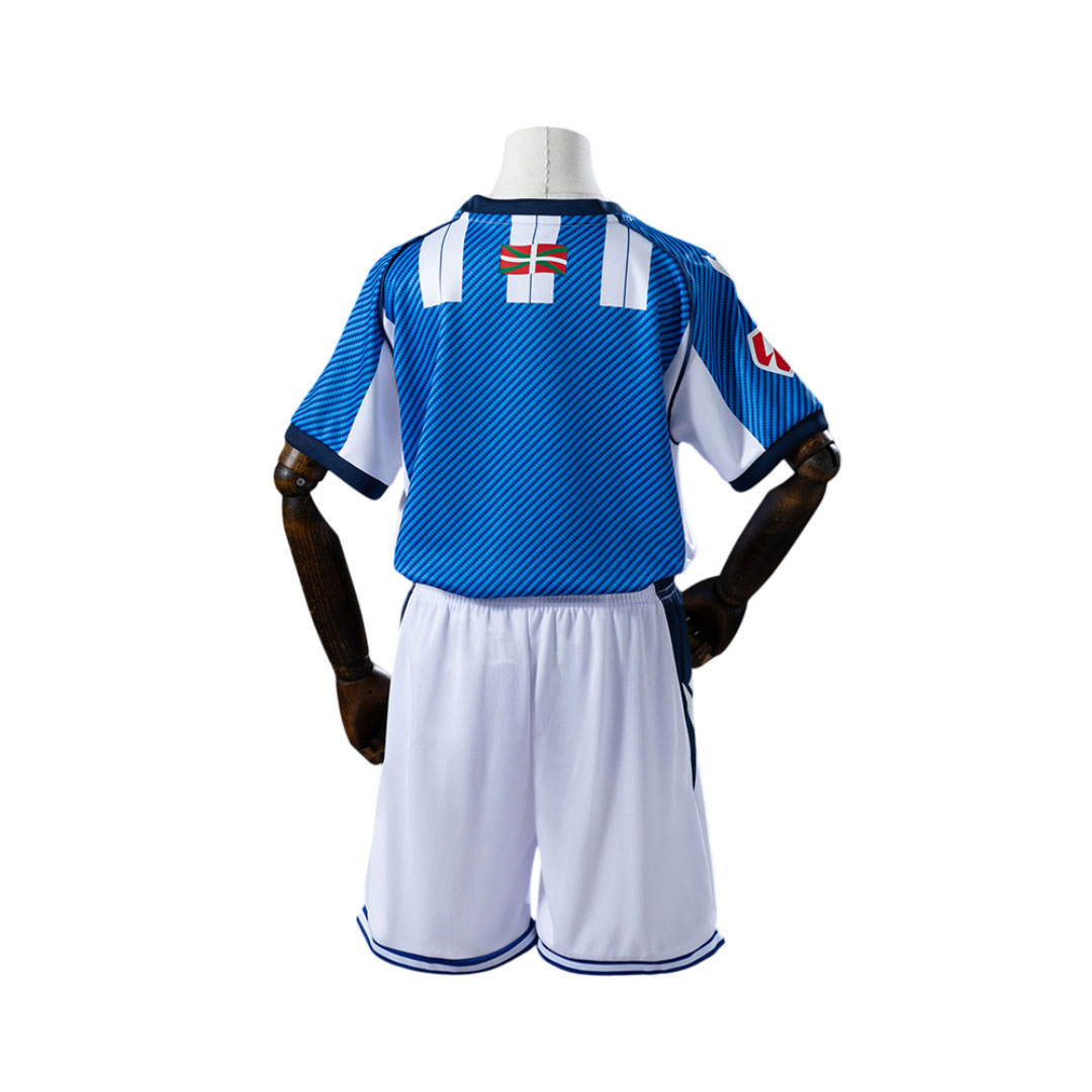 Real Sociedad 25-26 Domáci Dres modro-biele Šortky Detský