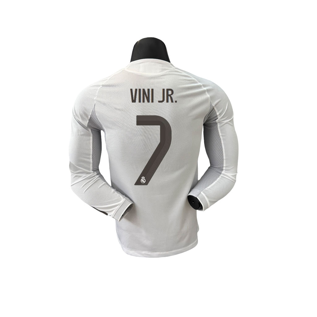 VINI JR. 7 Real Madrid 25-26 Domáci Dres Dlhý Rukáv