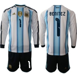 Argentína MS 2026 Domáci Dres Benítez 1 Dlhý Rukáv