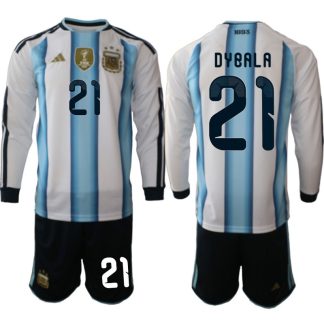 Argentína MS 2026 Domáci Dres Dybala 21 Dlhý Rukáv