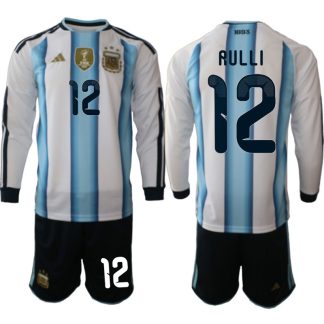 Argentína MS 2026 Domáci Dres Rulli 12 Dlhý Rukáv
