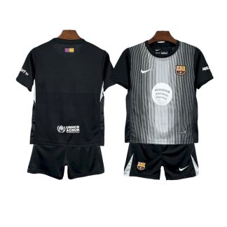 Detský FC Barcelona 25-26 Brankarsky Čierny Biela