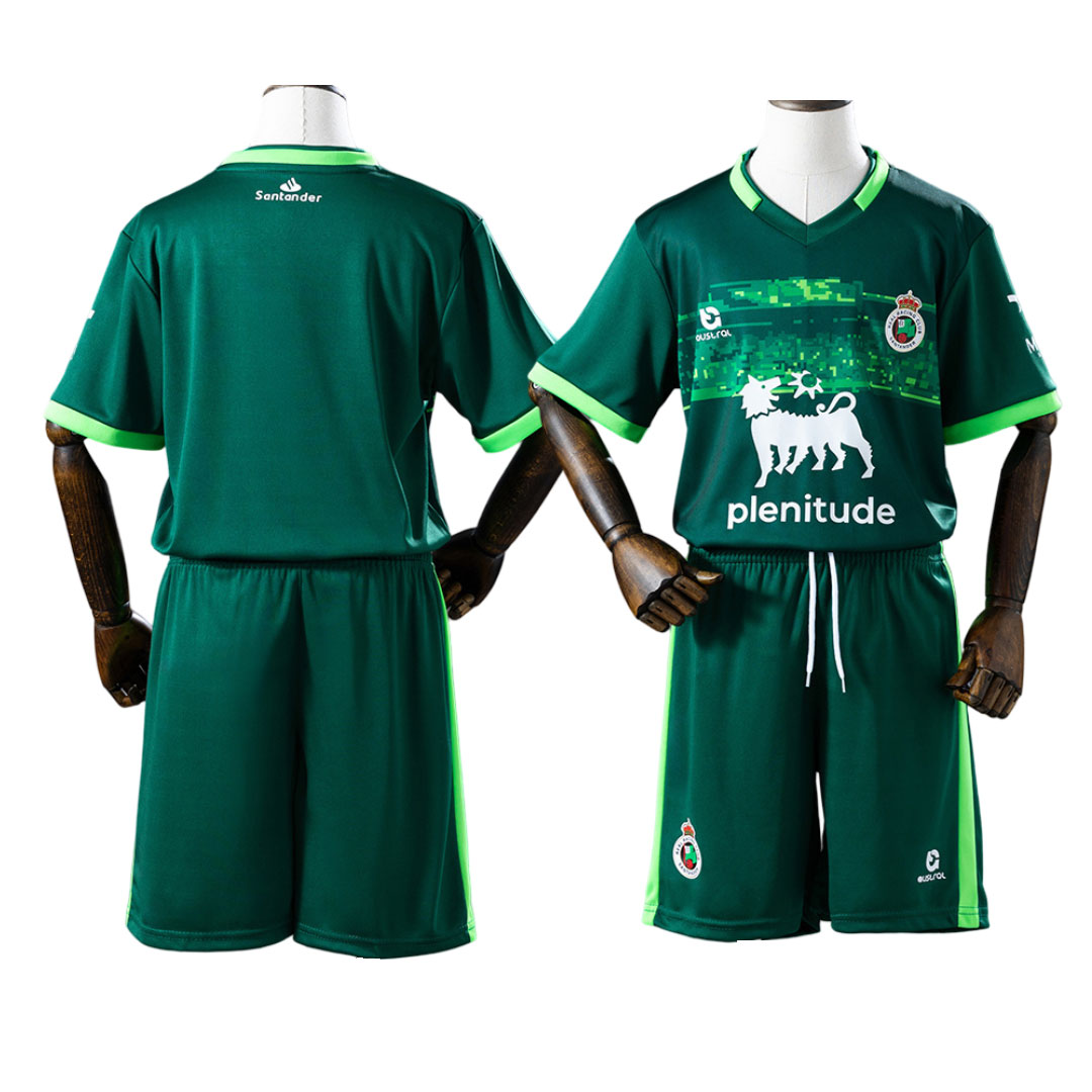 Detský Racing de Santander 2526 Hosťovský Dres Zelený